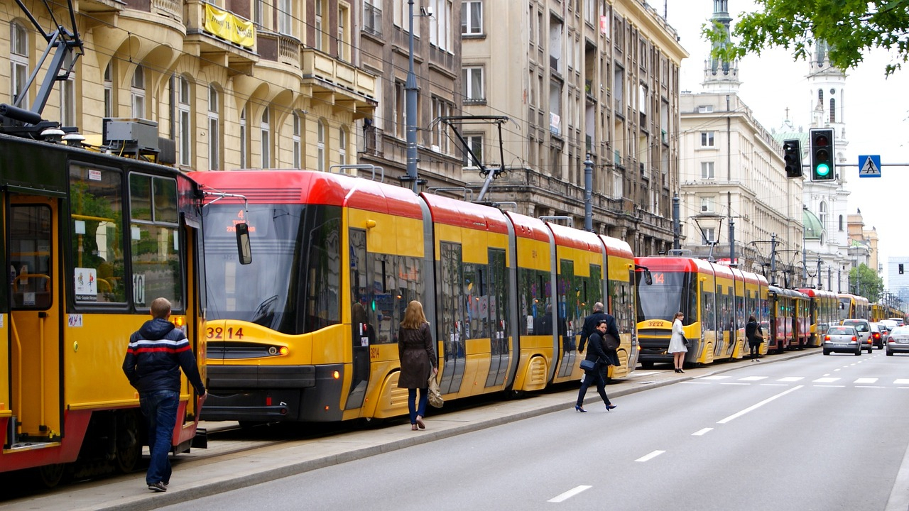  Świąteczny tramwaj w Szczecinie