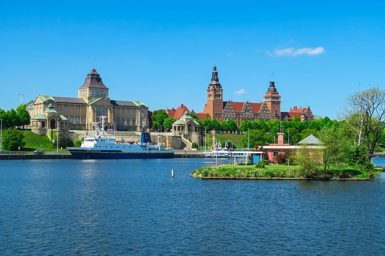 Mobilna stacja badawcza w Szczecinie