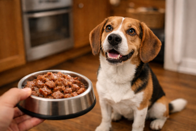 Porównanie różnych rodzajów karmy dla psów